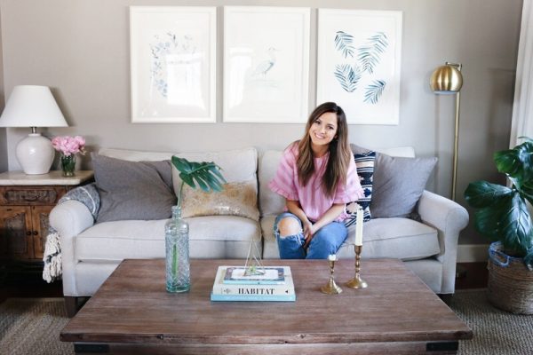 Townhouse Update: New Sofa + Living Room Decorating - The Inspired Room