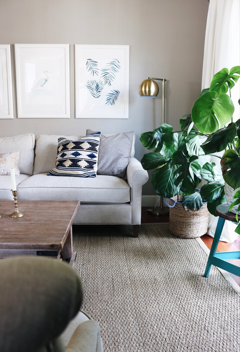 Townhouse Update: New Sofa + Living Room Decorating - The Inspired Room