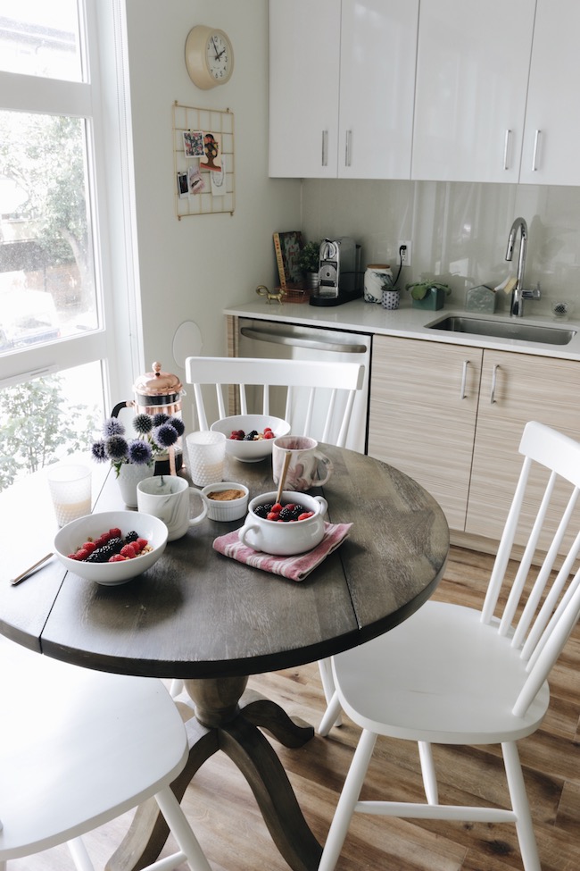 Small Space Solutions: Seattle Apartment Dining Area