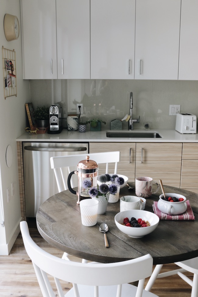 Small Space Solutions: Seattle Apartment Dining Area