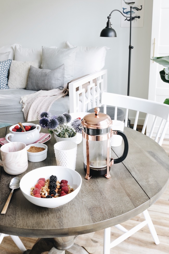 Small Space Solutions: Seattle Apartment Dining Area