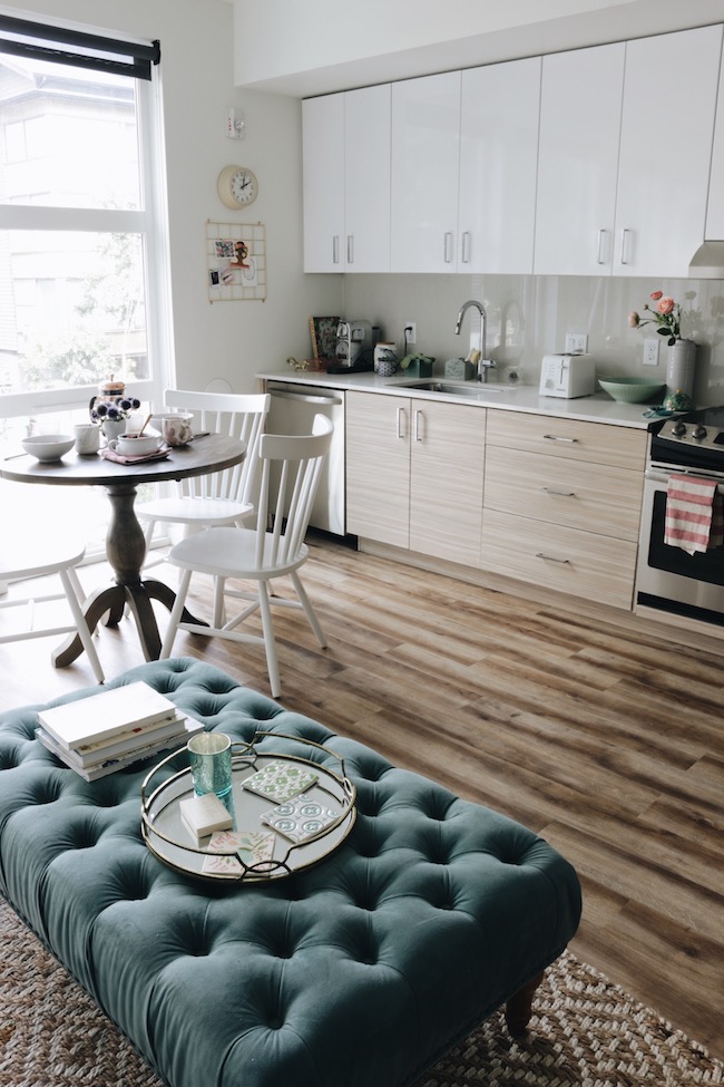 Small Space Solutions: Seattle Apartment Dining Area