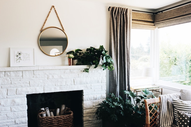 Lessons from A White Painted Fireplace Makeover