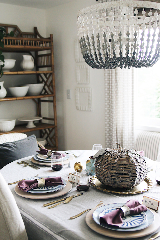 Fall Dining Room: Farmhouse Holiday Tour