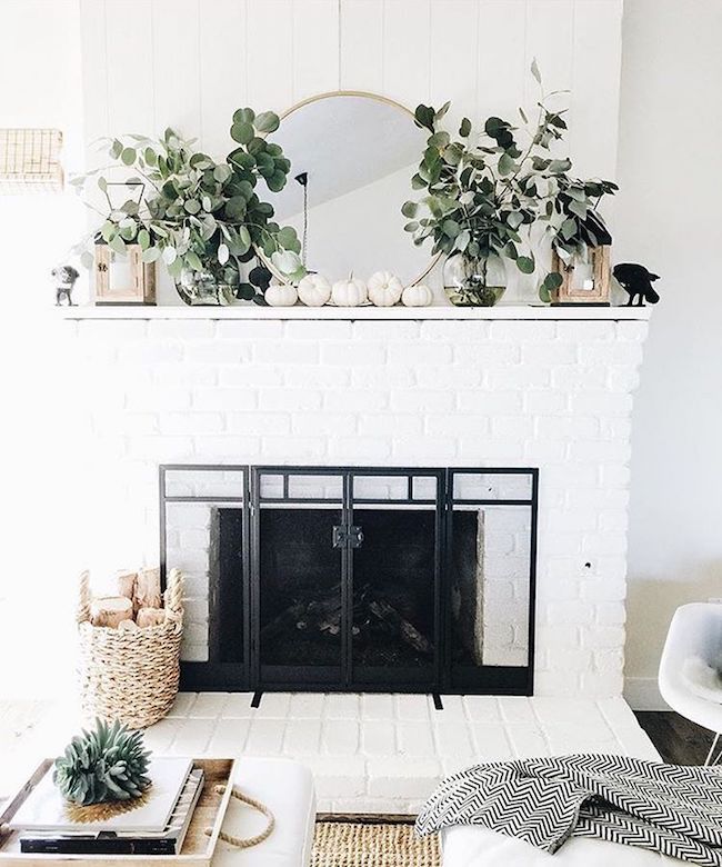 7 Ways to Cozy Up Your Fall Fireplace + Accessories