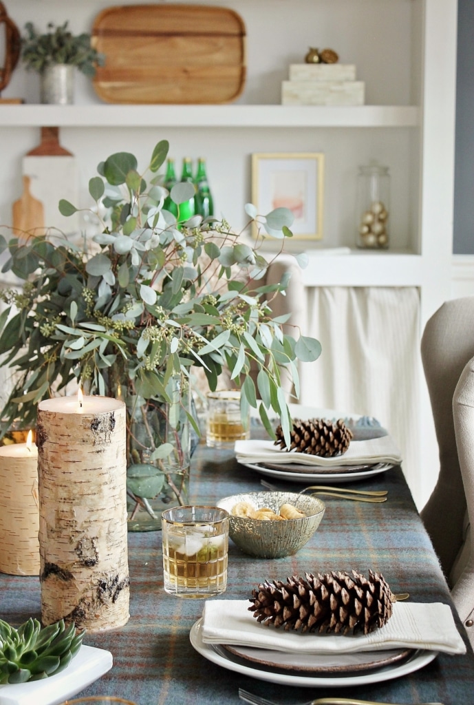 Simple & Natural Table Setting Ideas - The Inspired Room