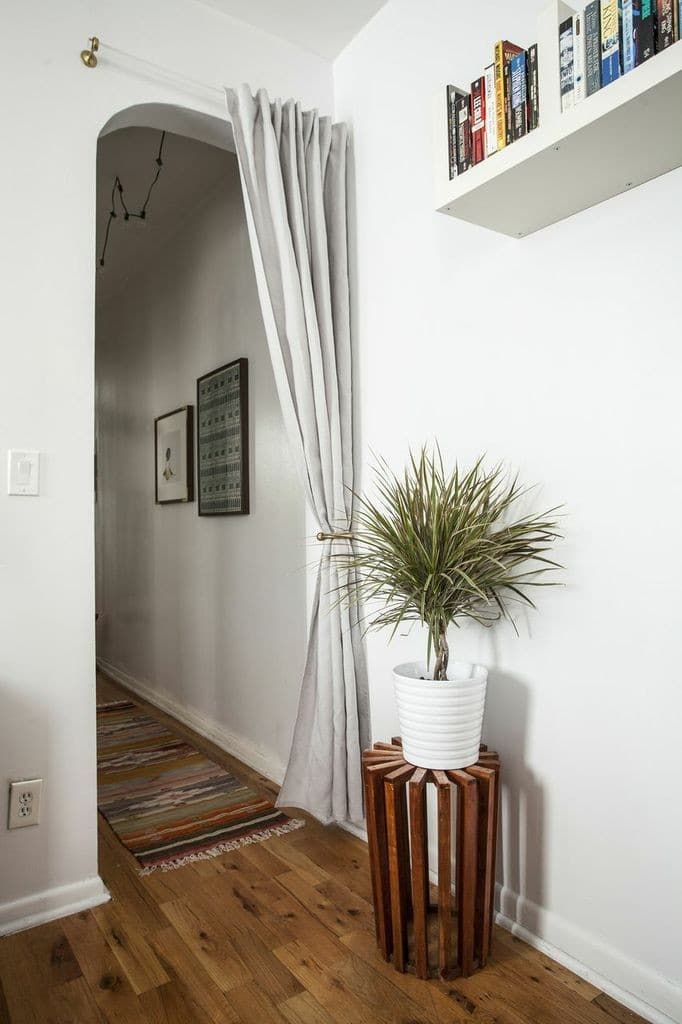 Curtains on Doorways: Creative Concealments