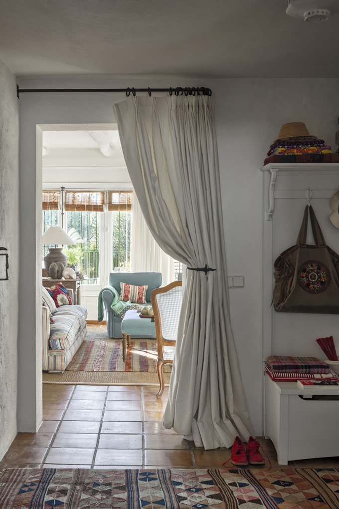 Curtains on Doorways: Creative Concealments