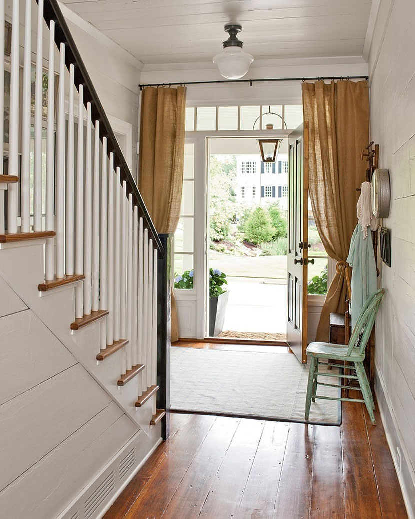 Curtains On Doorways Creative Concealments The Inspired Room