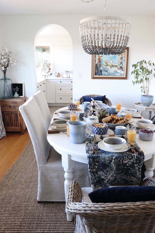 Dining Room + Mother's Day Brunch