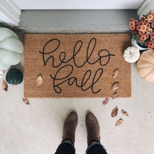 The Ultimate Fall Doormats Round Up The Inspired Room