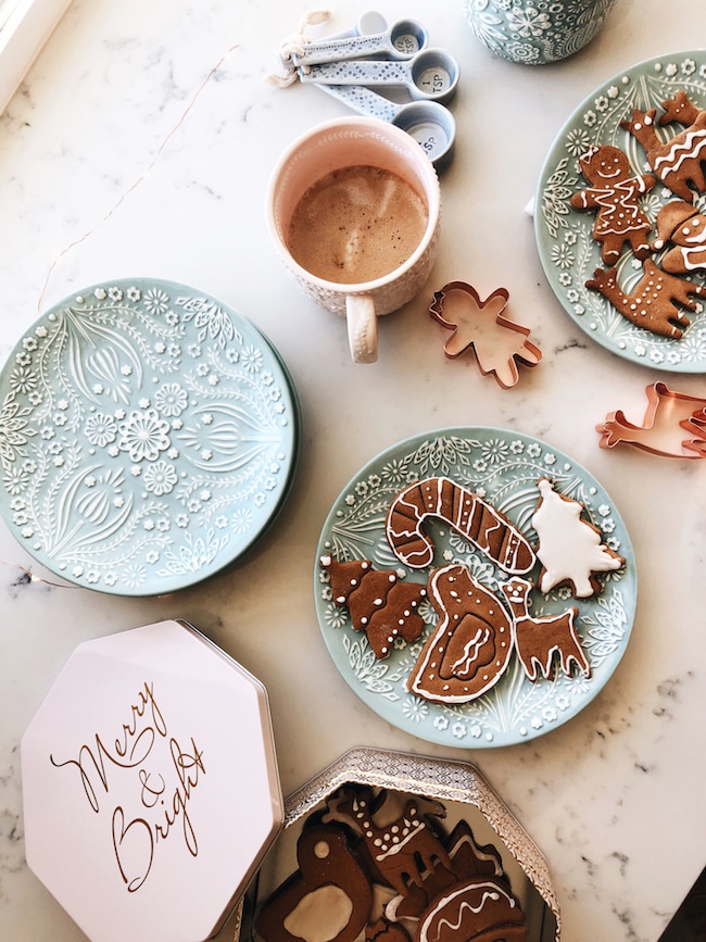 Winter Kitchen + Gluten Free Gingerbread Cookies