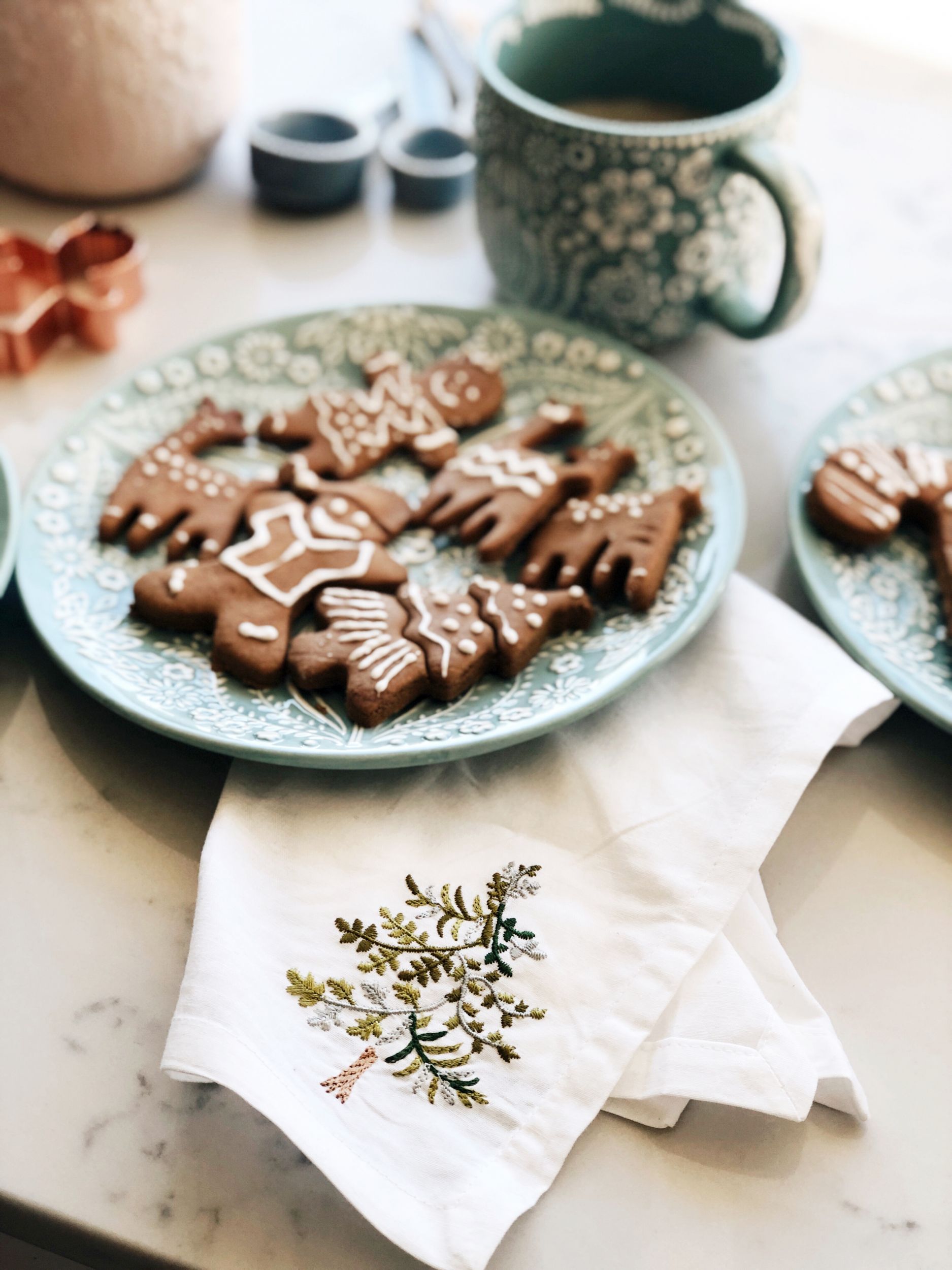 Winter Kitchen + Gluten Free Gingerbread Cookies