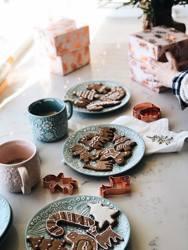 Winter Kitchen + Gluten Free Gingerbread Cookies