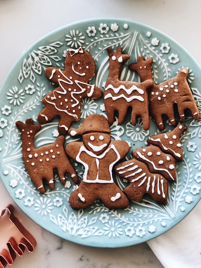 Winter Kitchen + Gluten Free Gingerbread Cookies