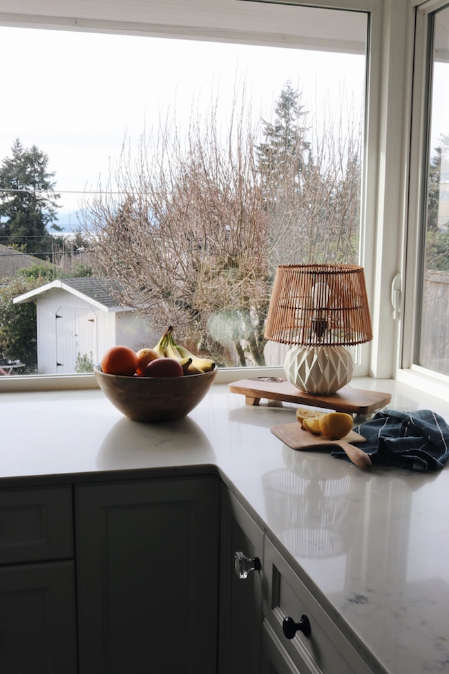 Lamps on Kitchen Counters