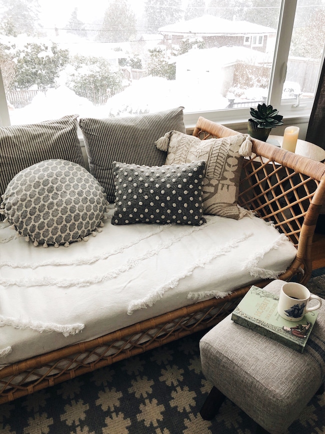 Daybed + Living Room (and Daybed Sources)