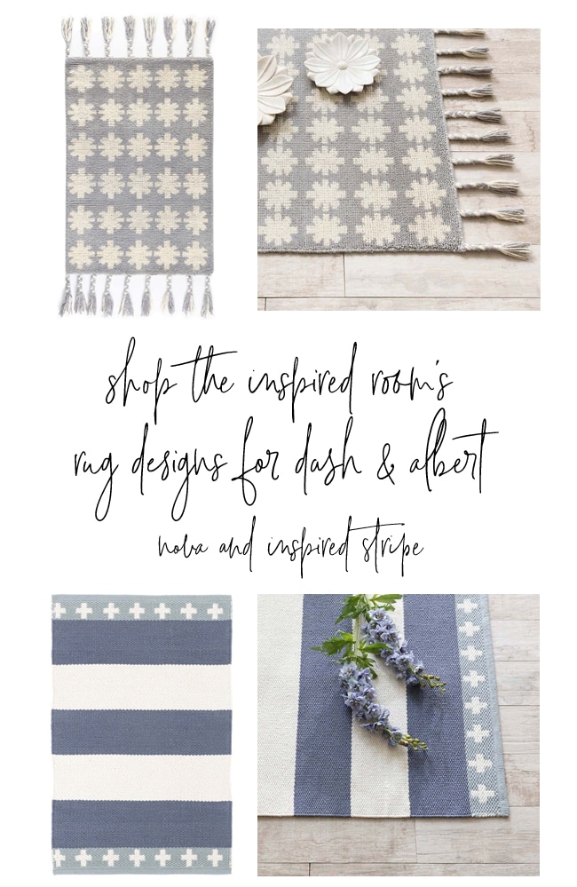 Nova + Inspired Stripe! Dash & Albert Rugs