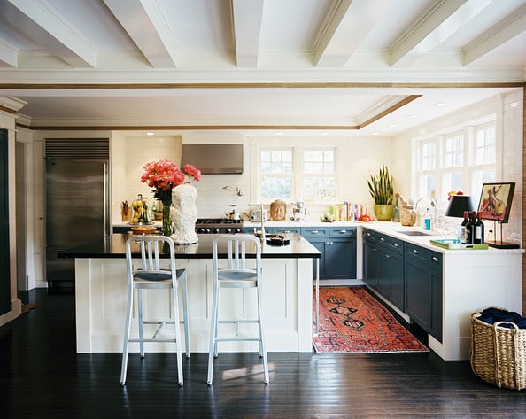 Lamps on Kitchen Counters