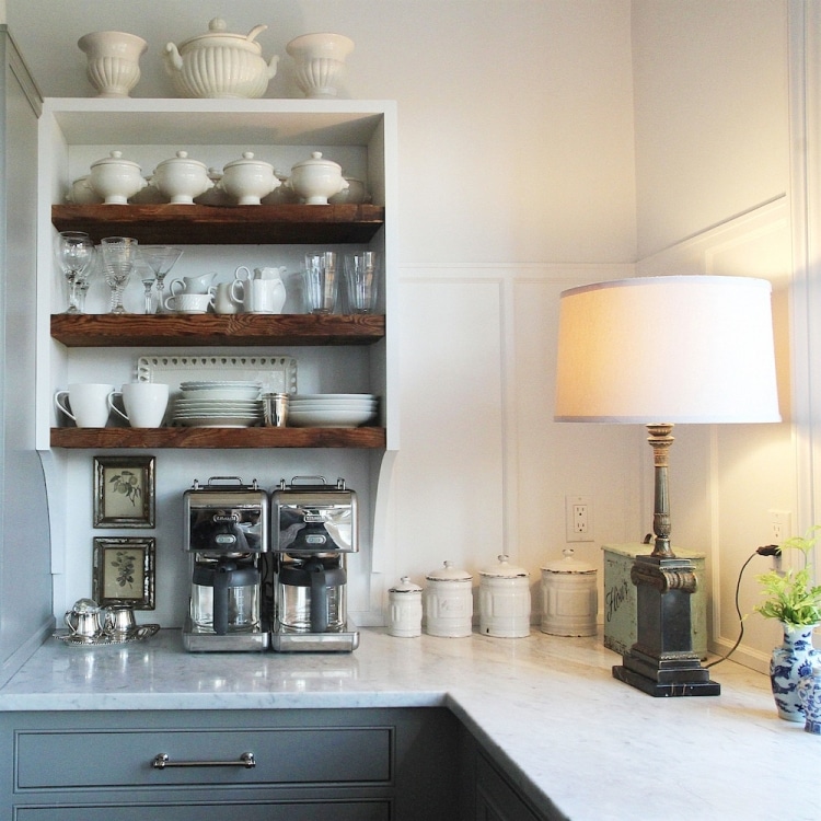 Lamps On Kitchen Counters The, Country Kitchen Counter Lampshades
