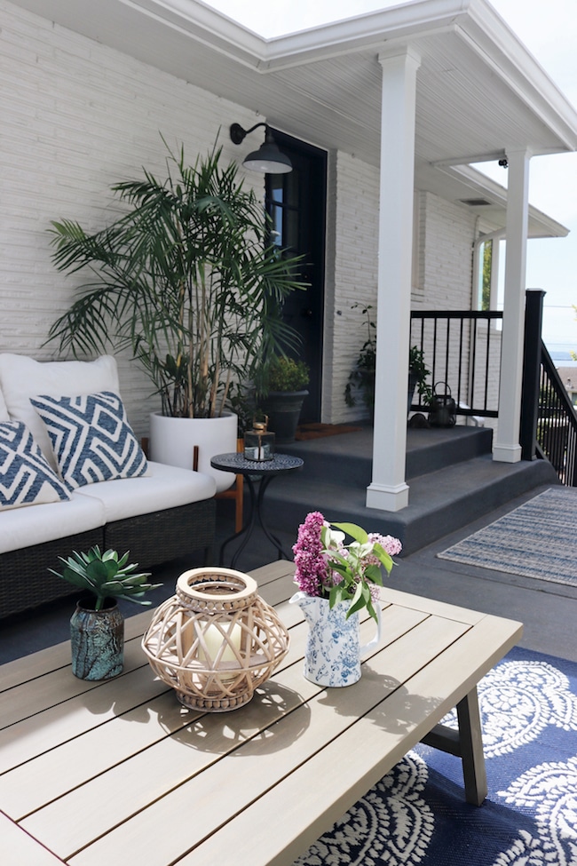 Spring in our Outdoor Oasis (A Side Patio Refresh!)