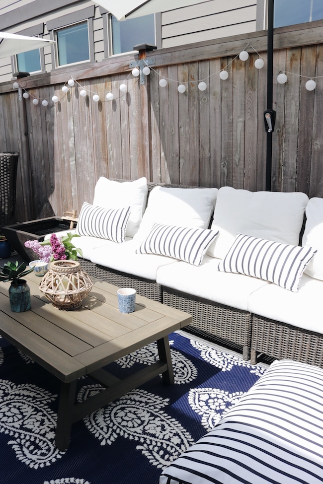 Spring in our Outdoor Oasis (A Side Patio Refresh!)