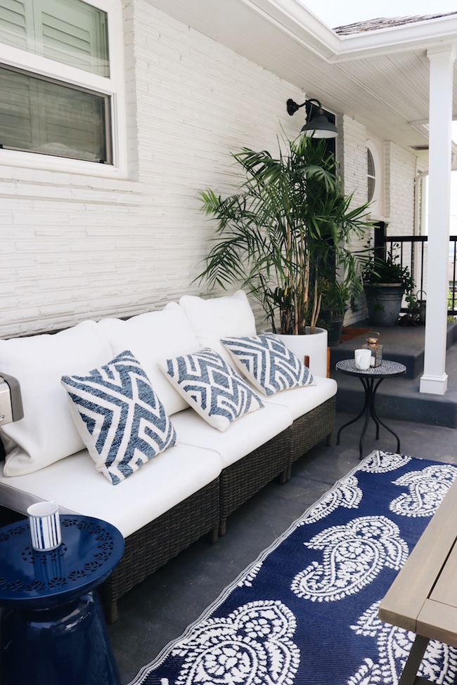 Spring in our Outdoor Oasis (A Side Patio Refresh!)