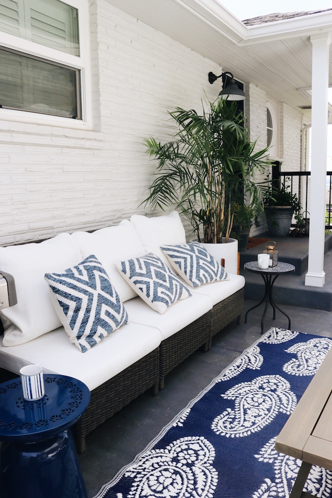 French Doors to the Patio from a New Bedroom (New Home Project!)