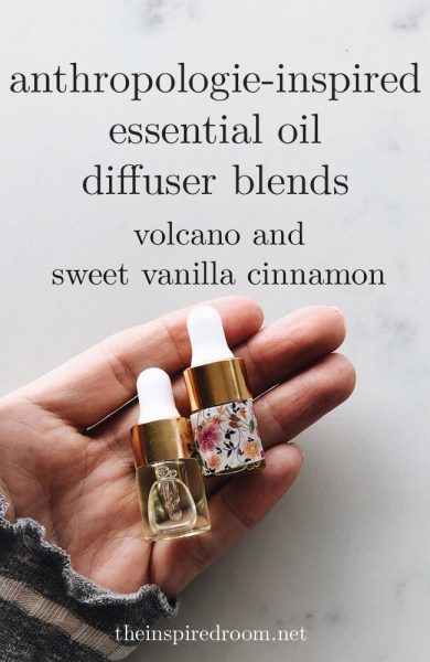 My Anthropologie-Inspired Diffuser Recipes - The Inspired Room
