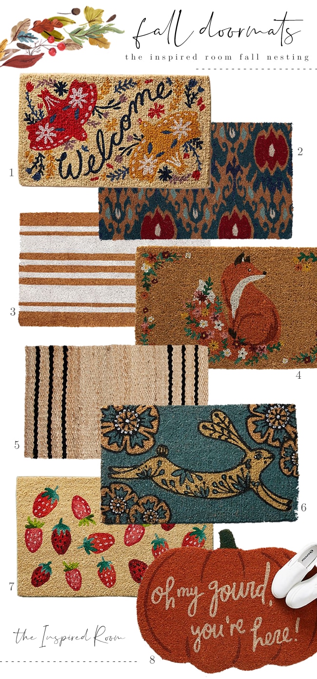 Fall Nesting + Doormats