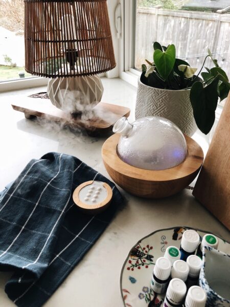 essential oils and diffusers