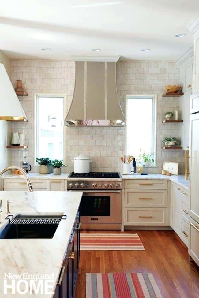 https://theinspiredroom.net/wp-content/uploads/2019/09/cream-colored-kitchen-with-walnut-shelves-kitchens-cabinets-brown-glaze.jpg