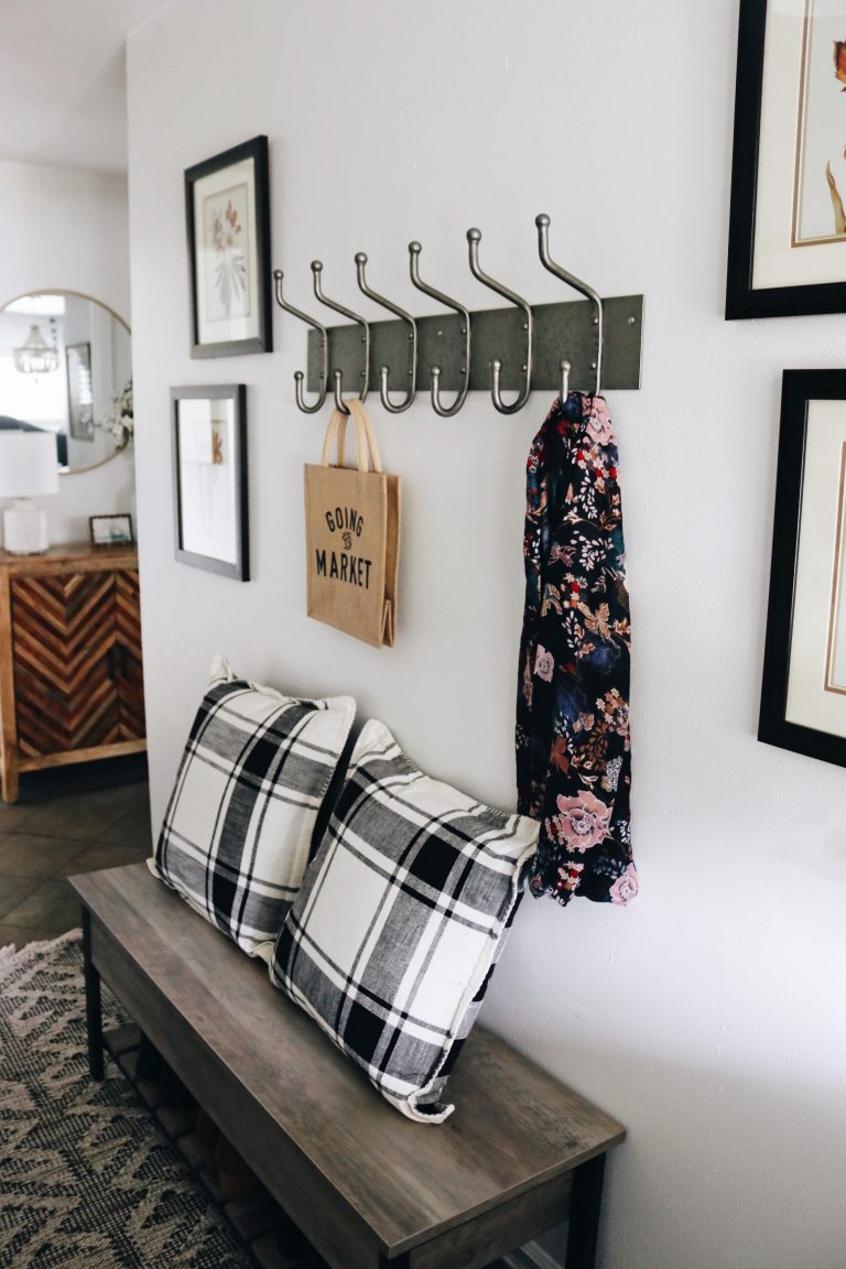 Fall Entry Makeover - The Inspired Room