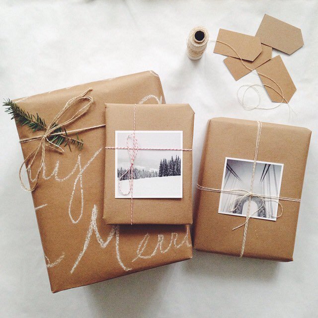 Wrapping with kraft paper new arrivals