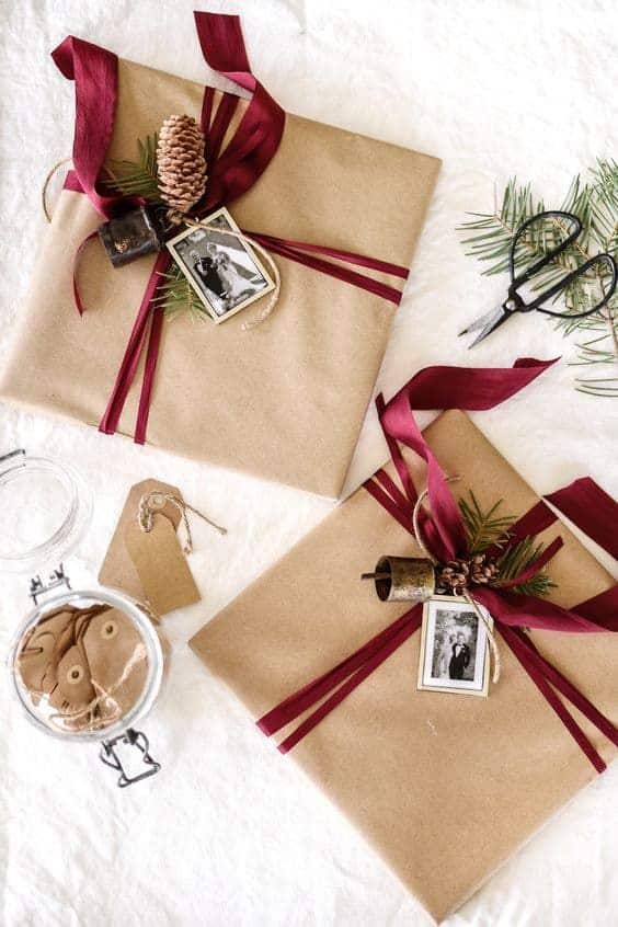 brown paper wrapping paper