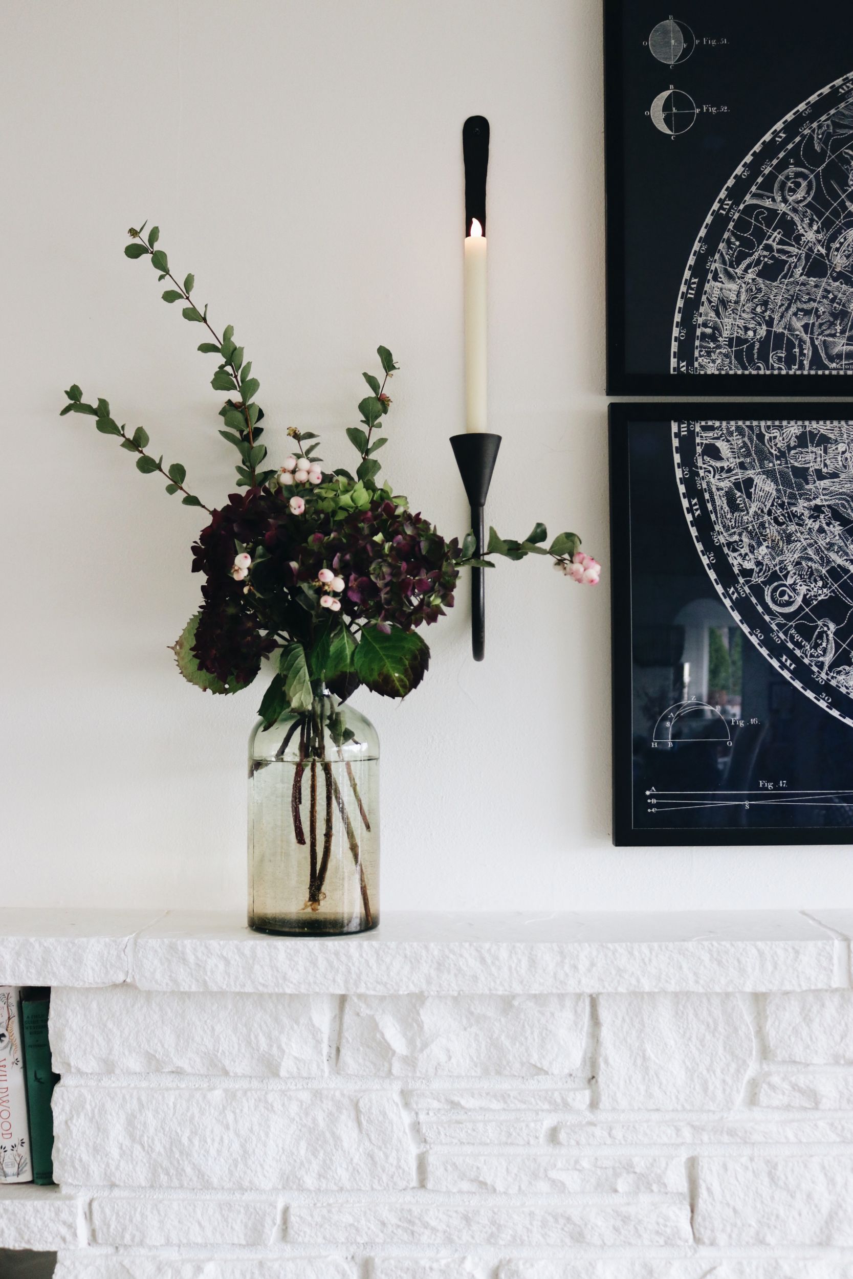 My Dining Room Candle Sconces + My Favorite Battery Operated Candles - The  Inspired Room