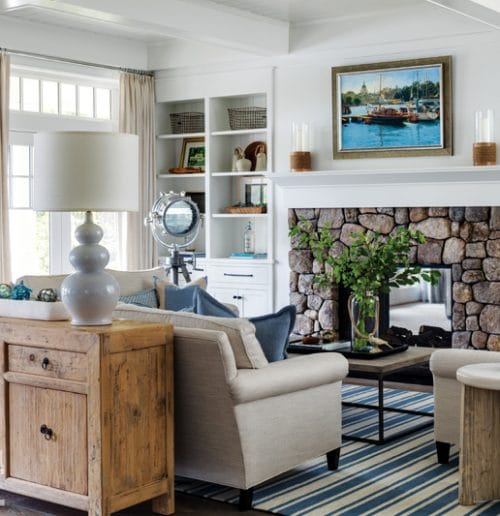 Cozy & Inviting Coastal Living Room: Get the Look