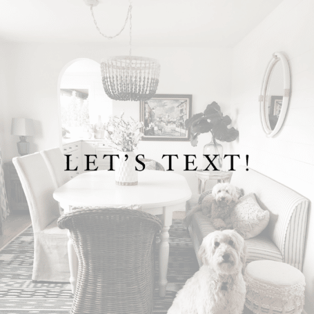 Returning Home + Let's Text!