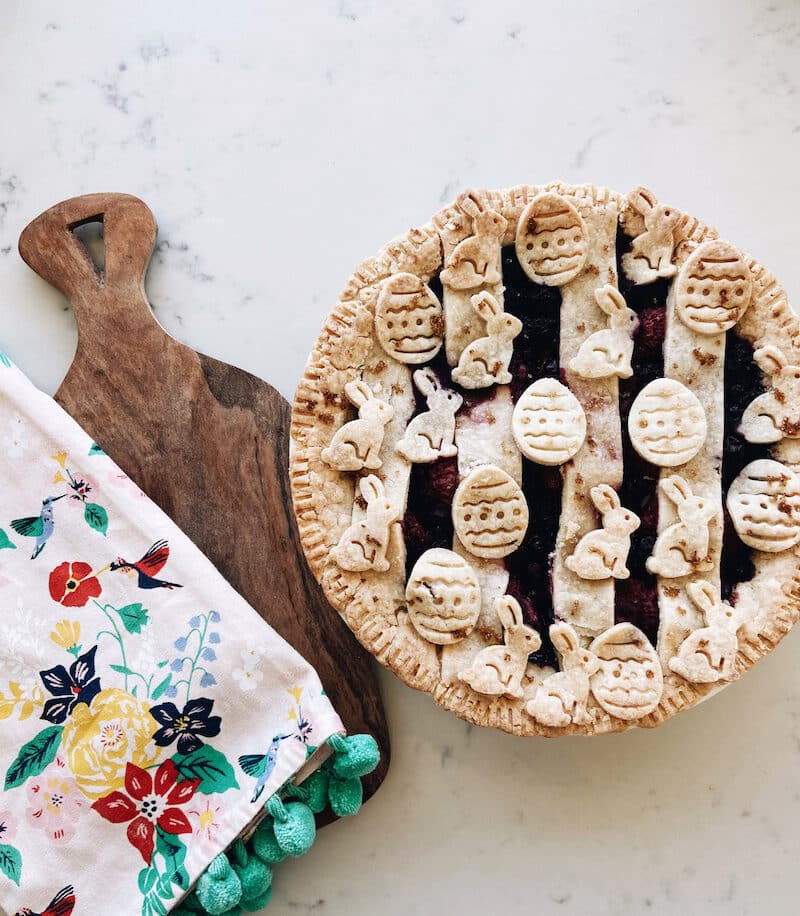 Easter Pie Making in the Kitchen
