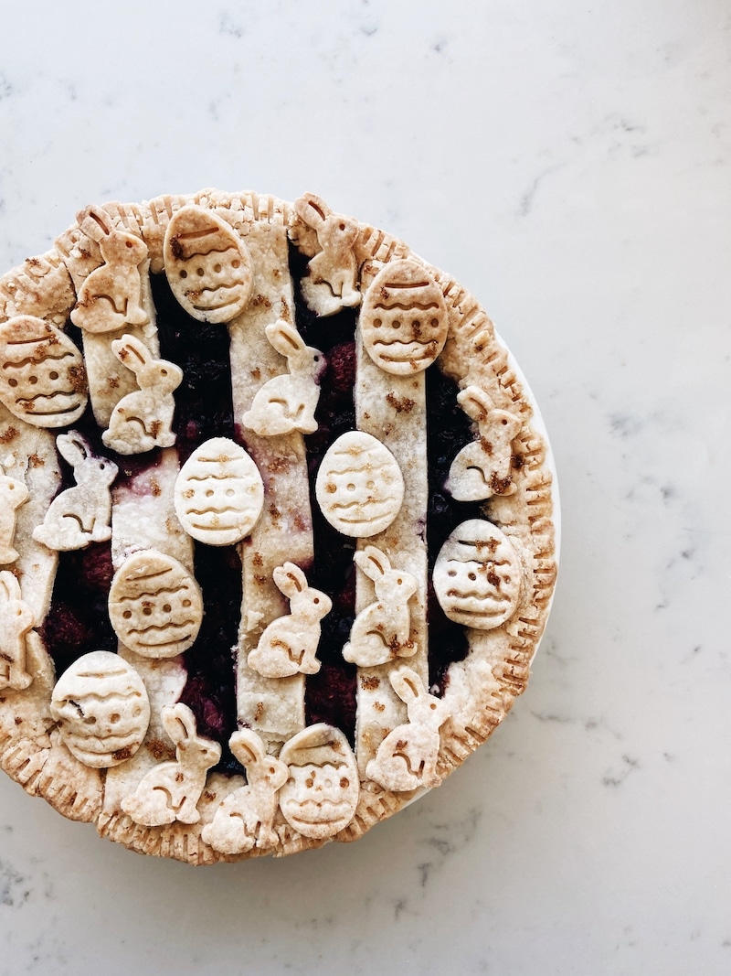 Easter Pie Making in the Kitchen