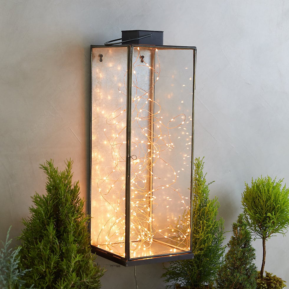 My New Outdoor Wall Lantern + Styling Ideas