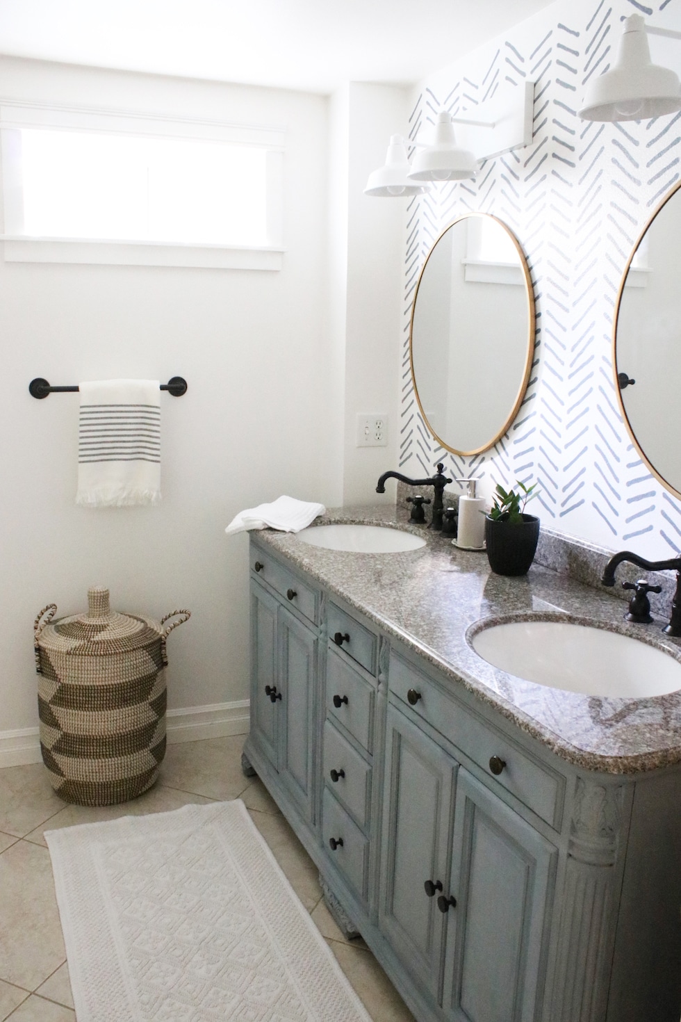 Transforming a 1950s Brick Ranch to a Charming Coastal Cottage - Before & Afters