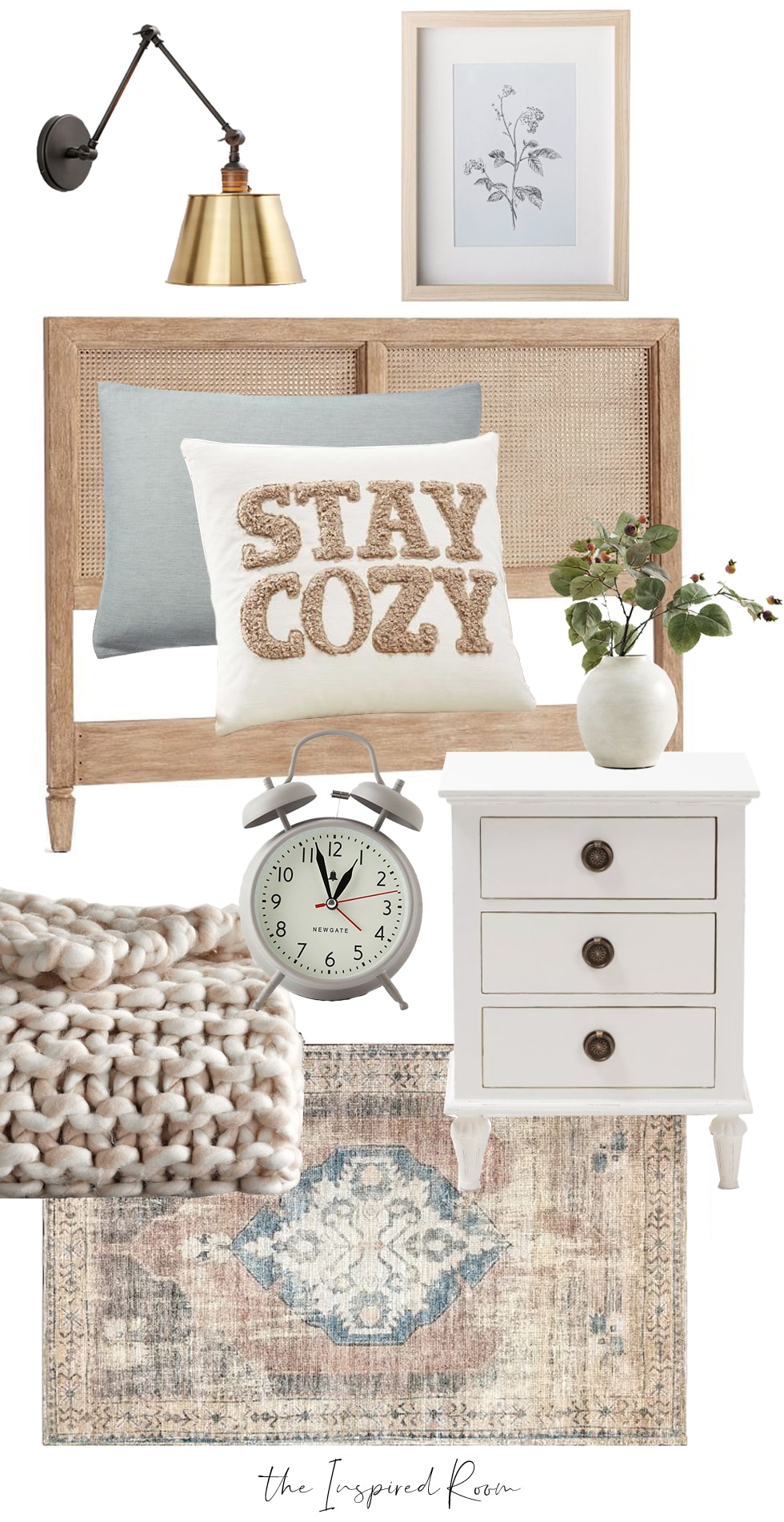 Cozy Bedroom Decorating Ideas + Mood Boards