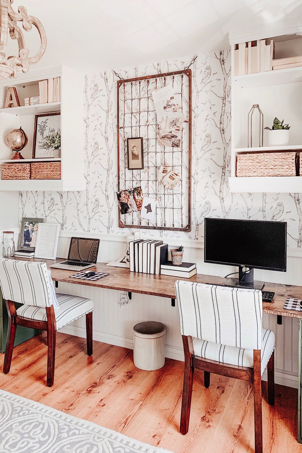 Beautiful + Organized Office Spaces - The Inspired Room