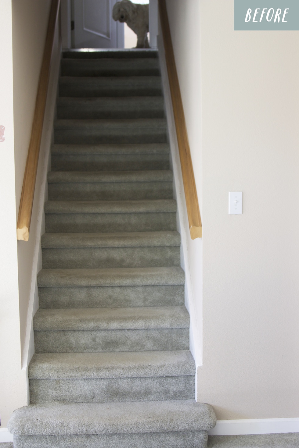 Painting the Staircase and Ideas for Staircase Runners The