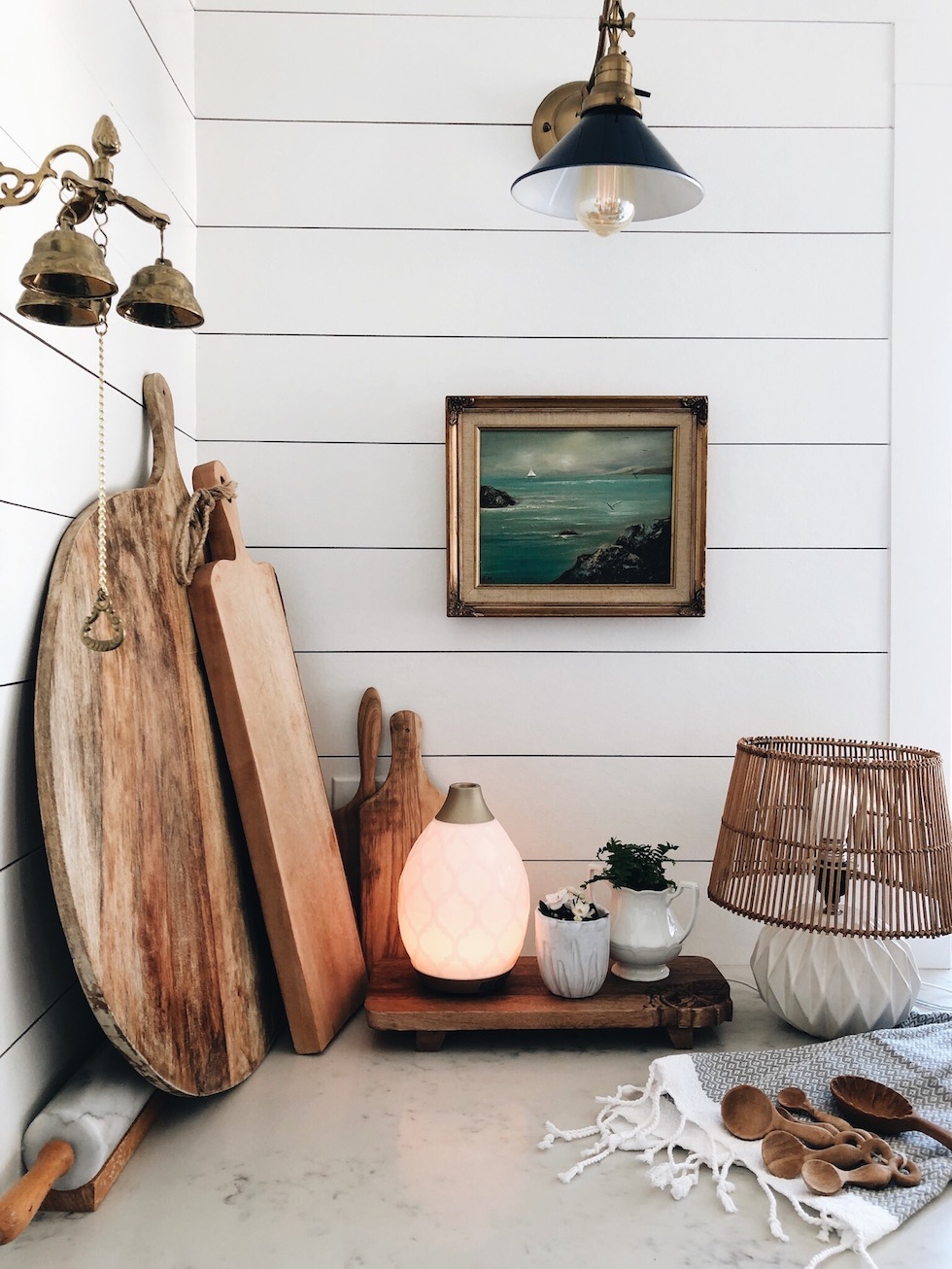 Wood Pedestals, Trays, & Footed Stands in My Kitchen