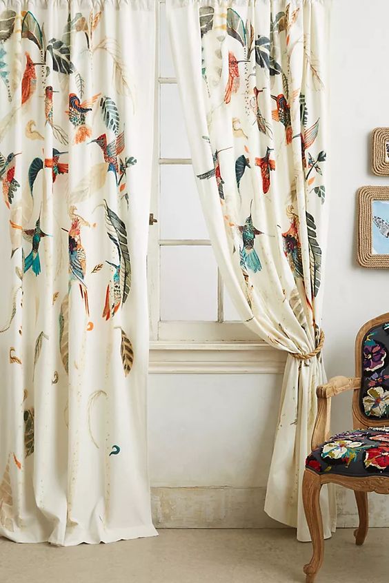 Patterned Curtains In My Home Similar, Joss & Main Curtains