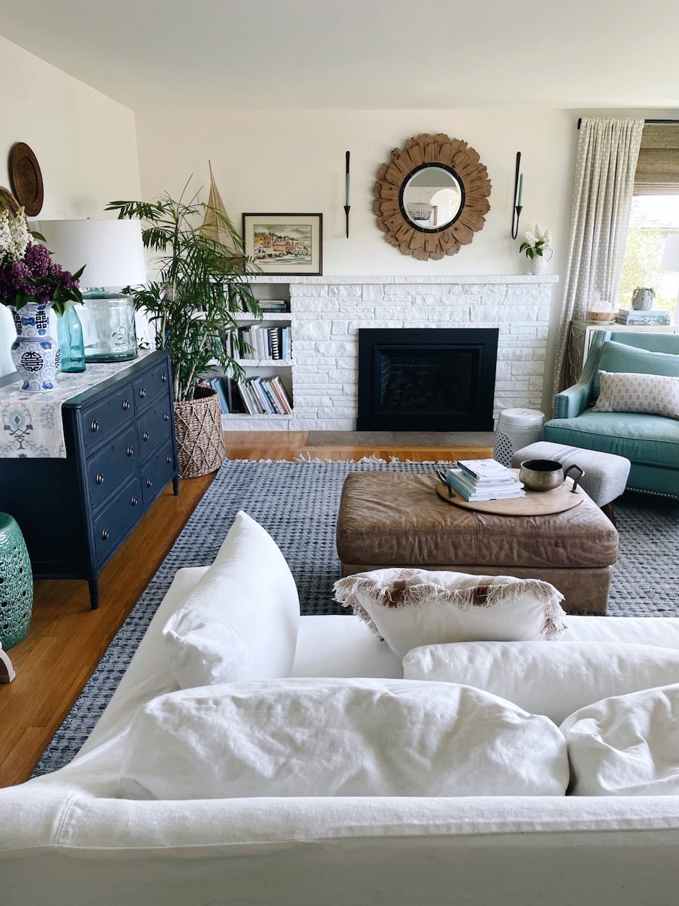 A House That Feels Like Home + New Indoor Outdoor Rug