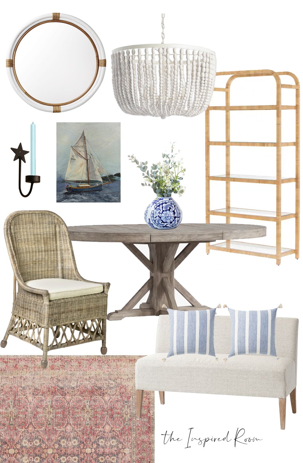 Dining Room Mood Boards: Simple Swaps