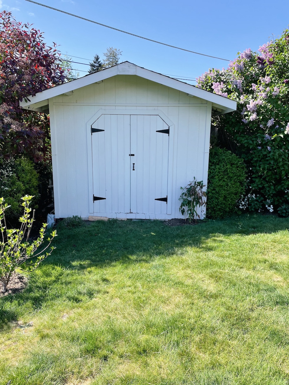 Help Me Redesign Our Garden Shed (+ Our Trick for Visualizing Design Changes)